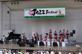 「第20回大阪城ジャズフェスティバル」の様子